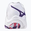 Buty do siatkówki damskie Mizuno Wave Lightning Z8 white/violet indigo/camelliaros 10