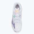 Buty do siatkówki damskie Mizuno Wave Lightning Z8 Mid white/violet indigo/camelliaros 5