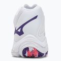 Buty do siatkówki damskie Mizuno Wave Lightning Z8 Mid white/violet indigo/camelliaros 6