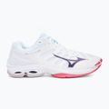 Buty do siatkówki damskie Mizuno Wave Voltage 2 white/violet indigo/camellia rose 2