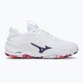 Buty do piłki ręcznej Mizuno Wav Stealth Neo 2 white/violet indigo/camellia rose 2