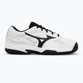 Buty do tenisa męskie Mizuno Break Shot 5 CC white/ black/ harbor mist 2