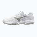 Buty do tenisa damskie Mizuno Break Shot 5 CC white/ ultimate gray/ harbor mist 8