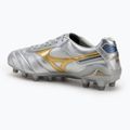 Buty piłkarskie męskie Mizuno Morelia Dna Japan Md galaxy silver/gold/gold 3