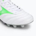 Buty piłkarskie Mizuno Morelia II Club Md white/neon green/galaxy silver 7