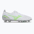 Buty piłkarskie Mizuno Morelia Neo IV Pro Md white/neon green/cool gray 3c 2