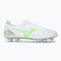 Buty piłkarskie męskie Mizuno Morelia Neo IV Pro Mix white/neon green/cool gray 3c 2