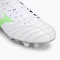 Buty piłkarskie męskie Mizuno Morelia Neo IV Pro Mix white/neon green/cool gray 3c 7