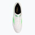 Buty piłkarskie męskie Mizuno Morelia II Elite Md white/neon green/galaxy silver 5
