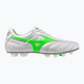 Buty piłkarskie męskie Mizuno Morelia II Elite Md white/neon green/galaxy silver 8