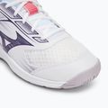 Buty do siatkówki damskie Mizuno Cyclone Speed 5 white/violet indigo/camellia rose 7