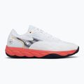 Buty do tenisa męskie Mizuno Wave Enforce Court AC white/baritone blue/calypso coral 2