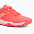 Buty do tenisa damskie Mizuno Wave Enforce Court CC W calypso coral/white/barely pink 7