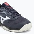 Buty do tenisa Mizuno Break Shot 5 CC odyssey gray/white/blue granite 7