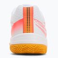 Buty do tenisa dziecięce Mizuno Break Shot 5 Jr CC white/calypso coral/citrus 6