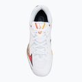 Buty do badmintona Mizuno Wave Claw 3 white/citrus/calypso coral 5