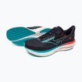 Buty do biegania męskie Mizuno Wave Rider 29 odyssey gray/Ccapri breeze/calypso coral 9