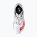 Buty do biegania męskie Mizuno Wave Rebellion Flash 3 white/fiery coral 2/iris bloom 7