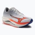 Buty do biegania męskie Mizuno Wave Rebellion Flash 3 white/fiery coral 2/iris bloom
