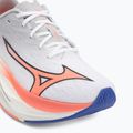 Buty do biegania damskie Mizuno Wave Rebellion Flash 3 white/striking coral/iris bloom 7