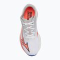 Buty do biegania damskie Mizuno Wave Rebellion Flash 3 white/striking coral/iris bloom 5
