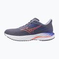 Buty do biegania damskie Mizuno Wave Inspire 21 blue granite/striking coral/irisbloom 2