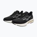 Buty do biegania damskie Mizuno Wave Inspire 21 black/white/vibrant yellow 8