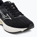 Buty do biegania damskie Mizuno Wave Inspire 21 black/white/vibrant yellow 7