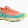 Buty do biegania damskie Mizuno Wave Daichi 9 fresh salmon/white/sharp green 7