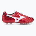 Buty piłkarskie męskie Mizuno Morelia II Japan Md red/white/black 2