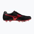 Buty piłkarskie męskie Mizuno Morelia II Elite FG black/morelia 40th red/black sand 9