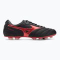 Buty piłkarskie męskie Mizuno Morelia II Elite FG black/morelia 40th red/black sand 2