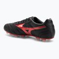 Buty piłkarskie męskie Mizuno Morelia II Elite FG black/morelia 40th red/black sand 3