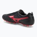 Buty piłkarskie męskie Mizuno Morelia II Pro FG black/morelia 40th red/black sand 3