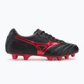 Buty piłkarskie Mizuno Morelia II Club FG black/morelia 40th red/black sand 2