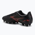 Buty piłkarskie męskie Mizuno Morelia Neo IV Pro MD black/morelia 40th red/black 3