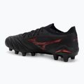 Buty piłkarskie męskie Mizuno Morelia Neo IV β Japan Fg black/morelia 40th red/black 3