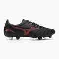 Buty piłkarskie męskie Mizuno Morelia Neo IV Pro Mix black/morelia 40th red/black 2