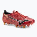 Buty piłkarskie męskie Mizuno α II Japan Mix morelia 40th red/black/gold