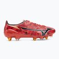 Buty piłkarskie męskie Mizuno α II Japan Mix morelia 40th red/black/gold 2