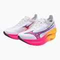 Buty do biegania Mizuno Wave Rebellion Pro 3 white/pink tetra/tang orange 8