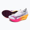 Buty do biegania Mizuno Wave Rebellion Pro 3 white/pink tetra/tang orange 9