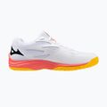 Buty do siatkówki Mizuno Thunder Blade Z white/fiery coral 2/citrus 2