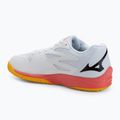 Buty do siatkówki Mizuno Thunder Blade Z white/fiery coral 2/citrus 3
