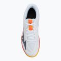 Buty do siatkówki Mizuno Thunder Blade Z white/fiery coral 2/citrus 4