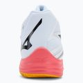 Buty do siatkówki Mizuno Thunder Blade Z Mid white/fiery coral 2/citrus 6