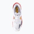 Buty do siatkówki Mizuno Wave Lightning Z8 white/fiery coral 2/citrus 5