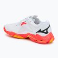 Buty do siatkówki Mizuno Wave Lightning Z8 white/fiery coral 2/citrus 3