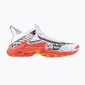 Buty do siatkówki Mizuno Wave Lightning Neo 3 white/fiery coral 2/citrus 8