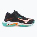 Buty do siatkówki Mizuno Wave Lightning Z8 Mid black/tangelo/ice green 2